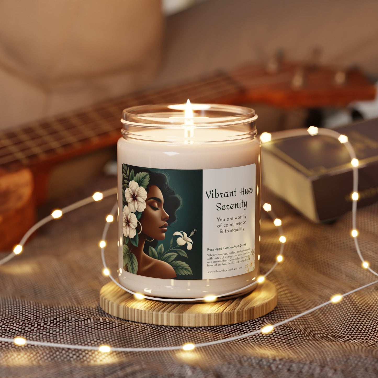 Peppered Passionfruit 'Tranquility' Soy Candle, 9oz (ii)