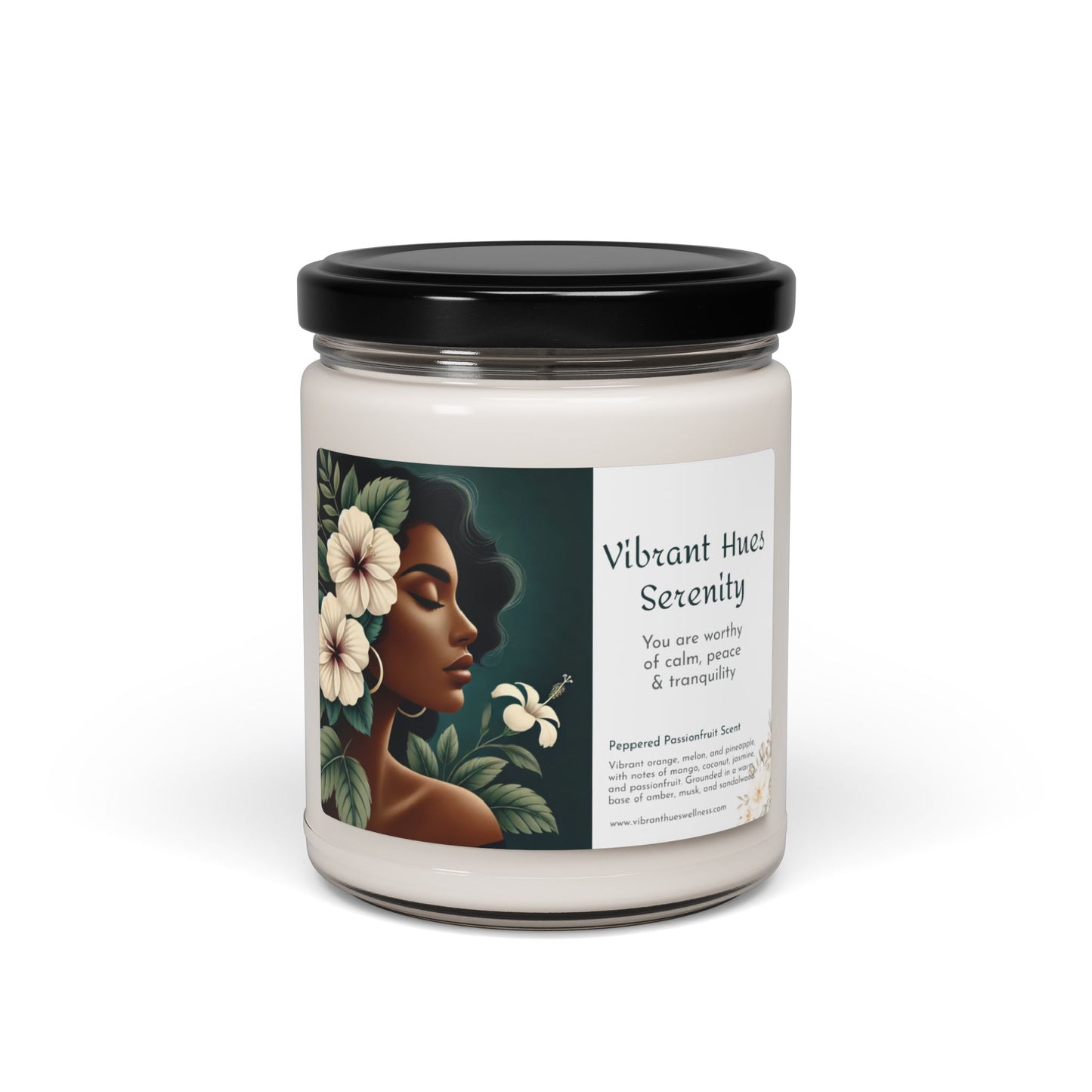 Peppered Passionfruit 'Tranquility' Soy Candle, 9oz (ii)