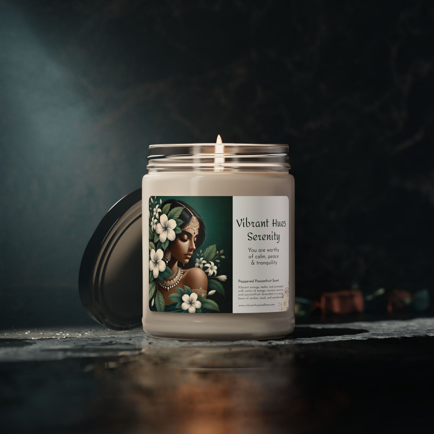 Peppered Passionfruit 'Tranquility' Soy Candle, 9oz (iii)