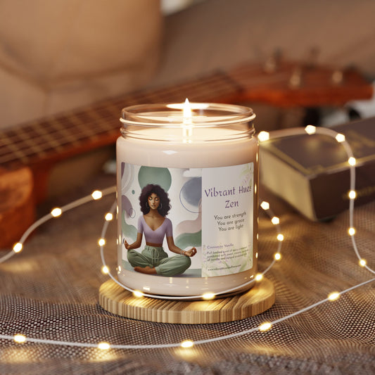 Cinnamon Vanilla 'Calm' Soy Candle, 9oz (ii)