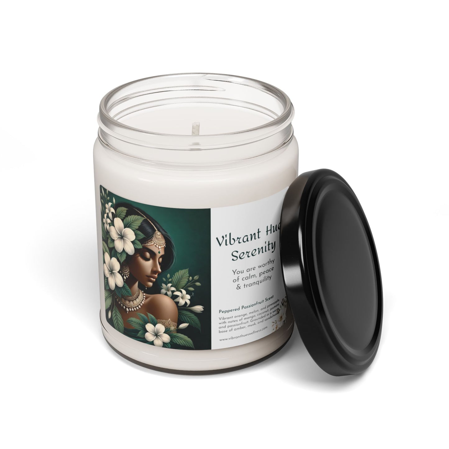 Peppered Passionfruit 'Tranquility' Soy Candle, 9oz (iii)