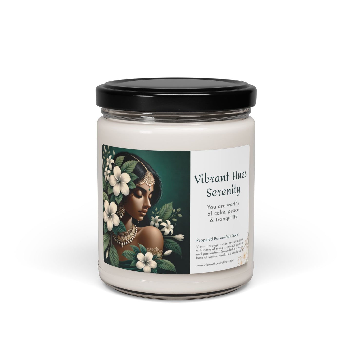 Peppered Passionfruit 'Tranquility' Soy Candle, 9oz (iii)